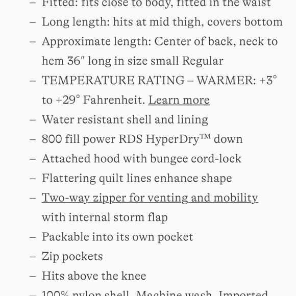 NWT Lands End 2X packable down jacket - Picture 7 of 13